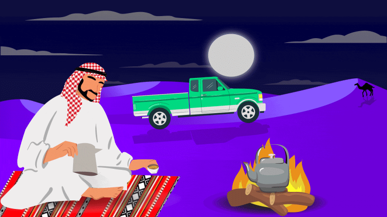 الكشتة في السعودية: أهجر صخب المدينة إلى سكون الصحراء