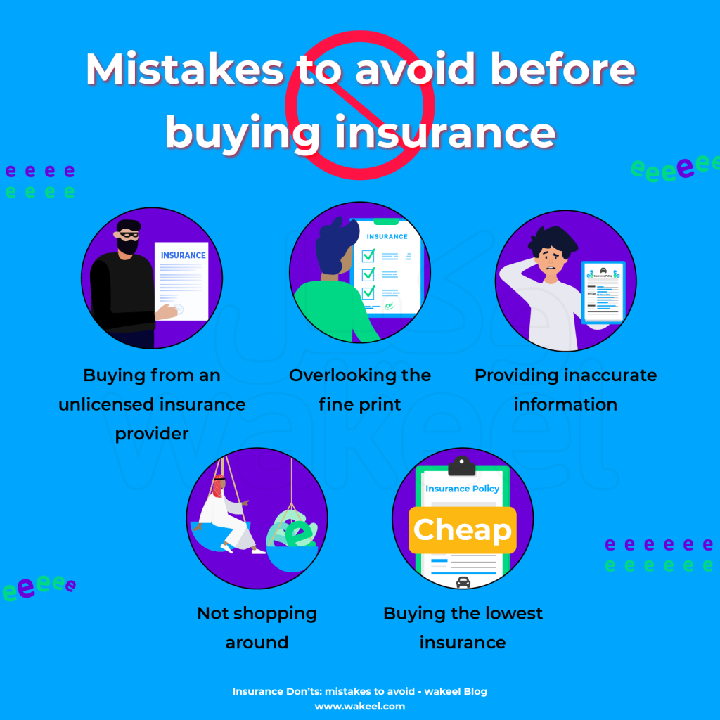 Common Mistakes People Make When Buying Car Insurance