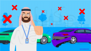 Common mistakes made after a car accident in Saudi Arabia