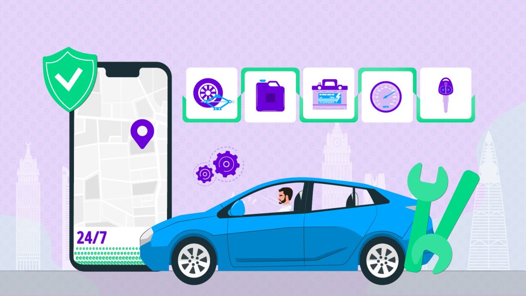 5 شركات توفّر المساعدة على الطريق مجاناً مع التأمين الشامل