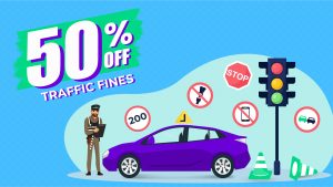 Traffic fines discount in KSA